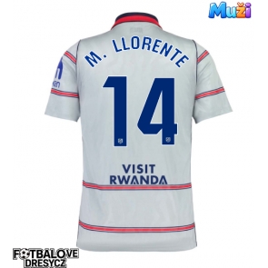Atletico Madrid Marcos Llorente #14 Alternativní Dres 2026-27 Krátký Rukáv